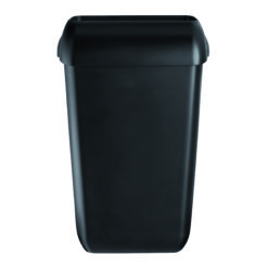 Afvalbak 23 liter Quartz-lijn zwart