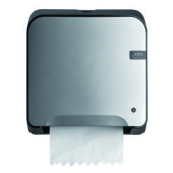 Handdoekautomaat Mini Matic XL Quartz-lijn zilver