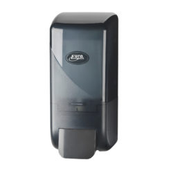 Handzeep dispenser, zwart.
