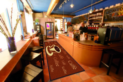 Inloopmat met logo koffie