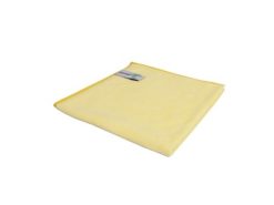 Microvezeldoek gebreid, GEEL, 40x40cm, Verpakt per 10 stuks.