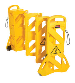 Mobiel afsluitingssysteem, Rubbermaid.