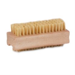 Nagelborstel, hout, fiber, dubbele inzet, 10 st./pak.