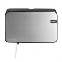 Quartz Silver Duo Toiletrolhouder