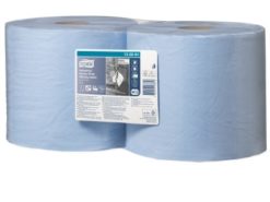 Tork Advanced Wiper 420 Combi Roll poetsdoek, blauw (W1/W2), 2-laags, 2 rol/colli.