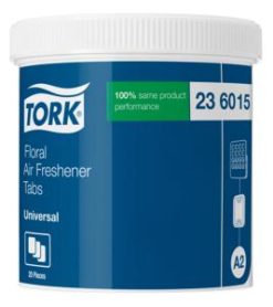 Tork luchtverfrisser  Universal Airfresh tabs bloemen Floral, 4x20st.
