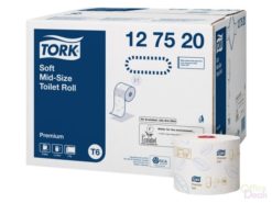Tork toiletpapier 2-laags wit compact t6.
