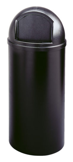 VB 008170 zwart Marshall container 95ltr