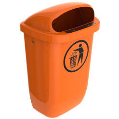 VB 061556 oranje DIN PKK afvalbak