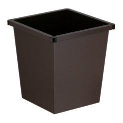 VB 102700 zwart Vierkanttapse papierbak