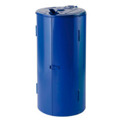 VB 202040 blauw Afvalzakhouder 120 ltr