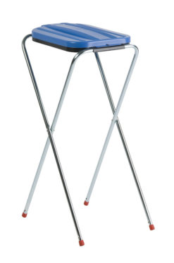 VB 211001 blauw Enkele Afvalzakhouder