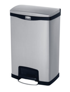 VB 224658 RVS/zwart Front Step 50L pedaa