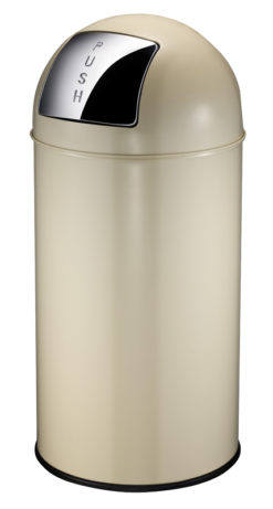 VB 404550 creme pushcan 40 ltr