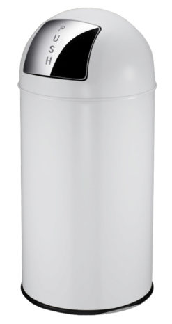 VB 404550 wit pushcan 40 liter