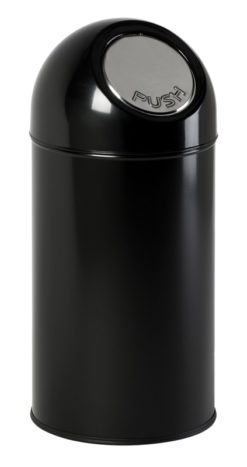 VB 480001 zwart Pushbin 40 ltr
