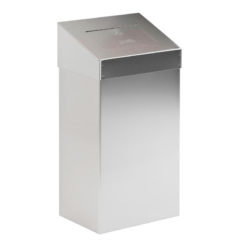 VB 731016 RVS Afvalbak Push 50ltr.