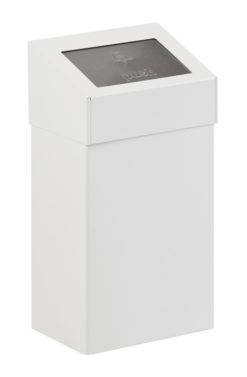 VB 731024 wit Afvalbak Push 18 ltr