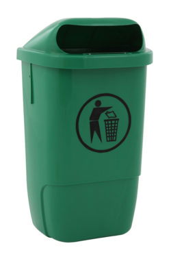 VB 870000 groen Kunststof afvalbak 50l