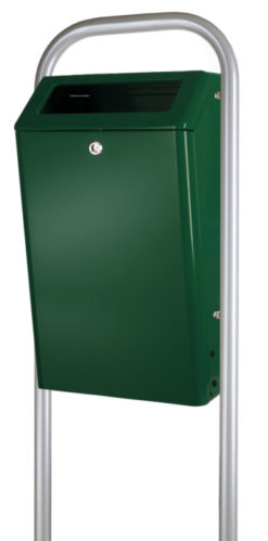 VB 888000 ral 6005 buitenafvalbak 50 ltr