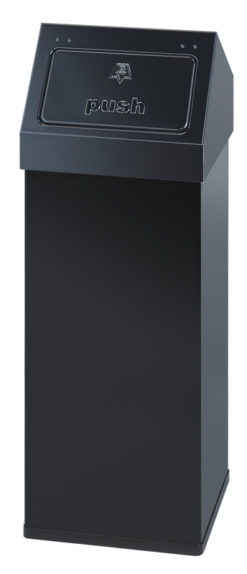 VB 920110 zwart Carro-Push 110ltr.