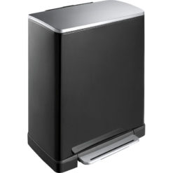 VB 926850 zwart pedaalemmer E-Cube 50L
