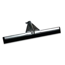 Vloertrekker zwart, versterkt, 45cm.