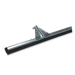 Vloertrekker zwart, versterkt, 55 cm.