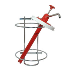 Zeepdispenser voor industiel handzeep, pomp+ophangrek